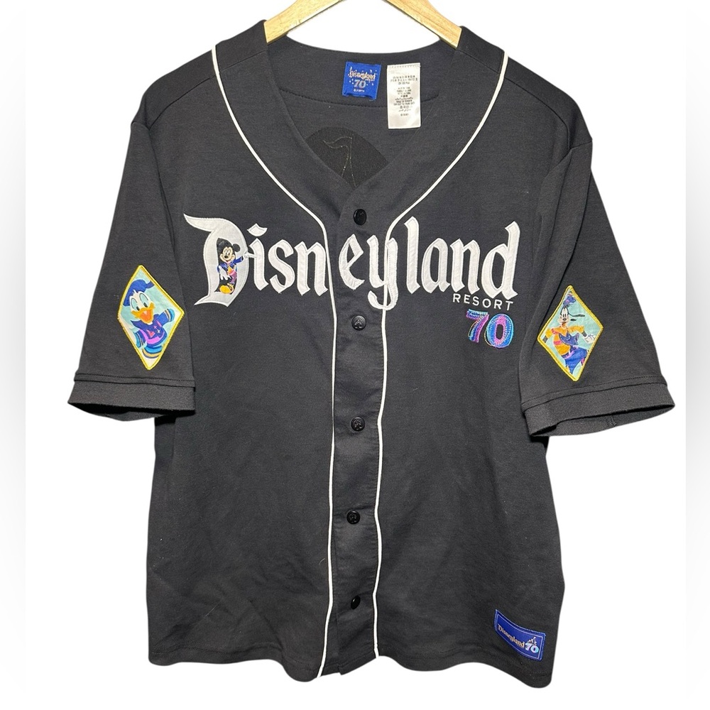 2025 Disney Parks - DISNEYLAND - 70th ANNIVERSARY - Baseball Jersey size large